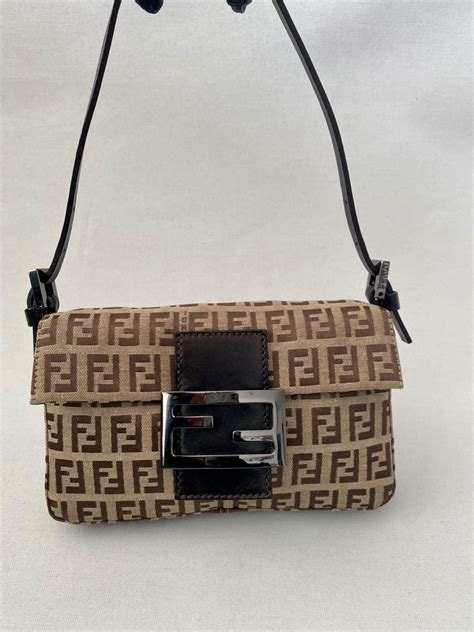 fendi mini beaded baguette|fendi monogram crossbody bag.